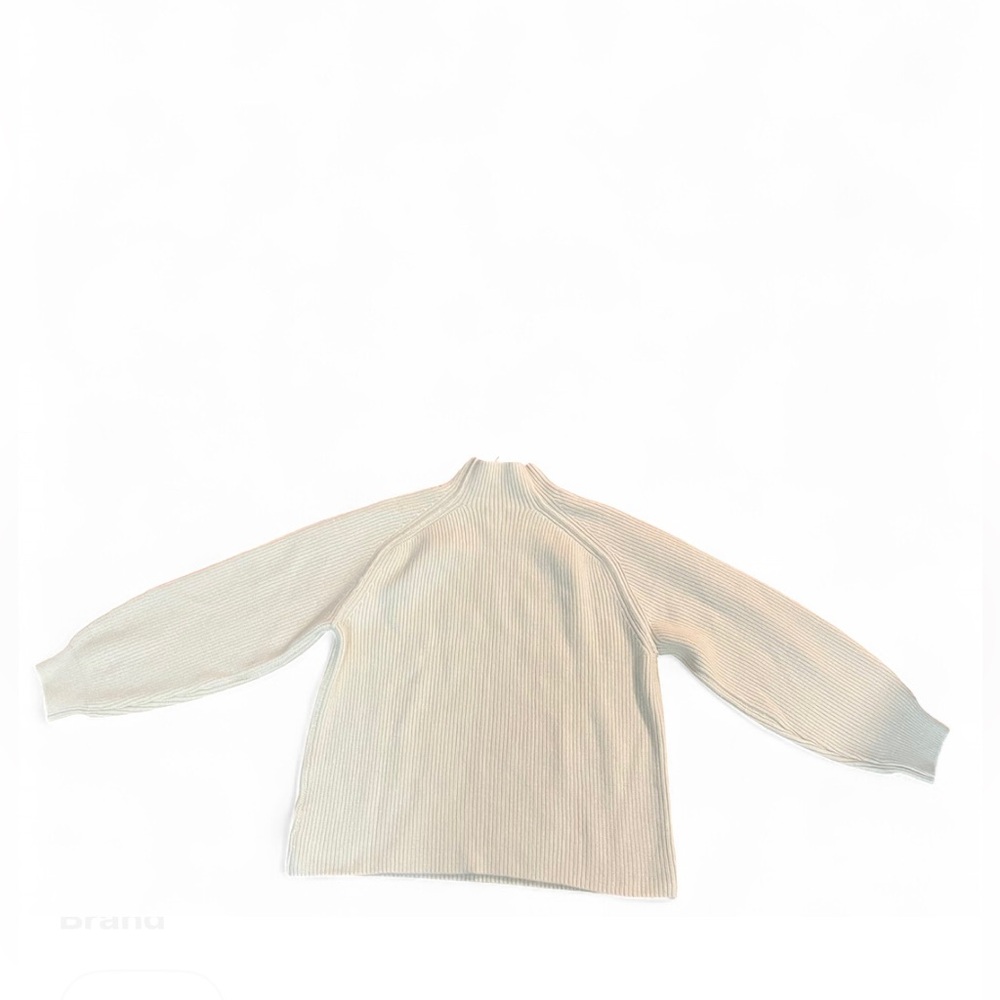 H&M Cream Turtleneck Sweater for Men